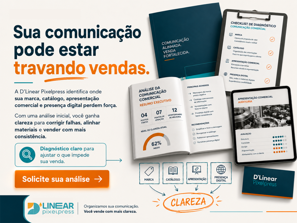 O que separa uma peça bonita de uma peça comercialmente eficiente – D’Linear Pixelpress