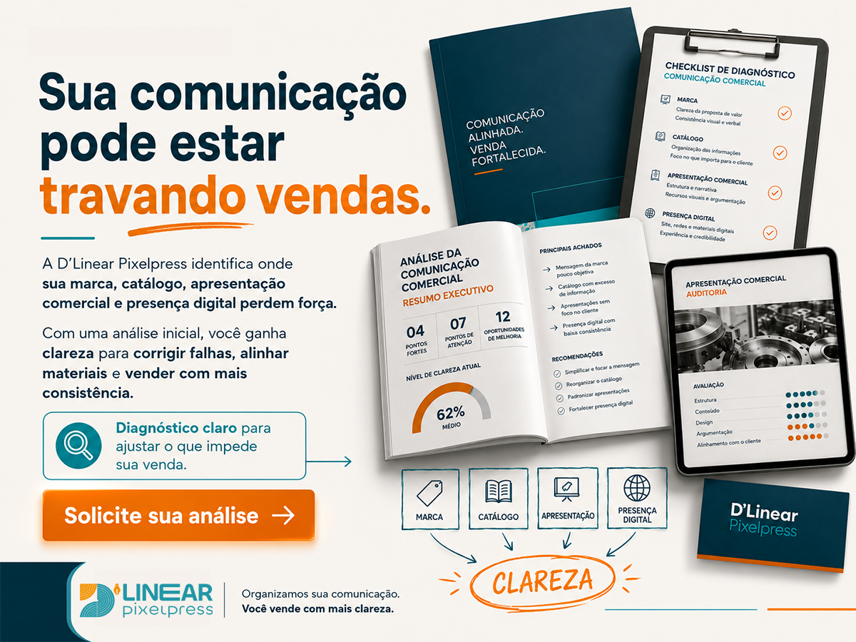 O que separa uma peça bonita de uma peça comercialmente eficiente – D’Linear Pixelpress