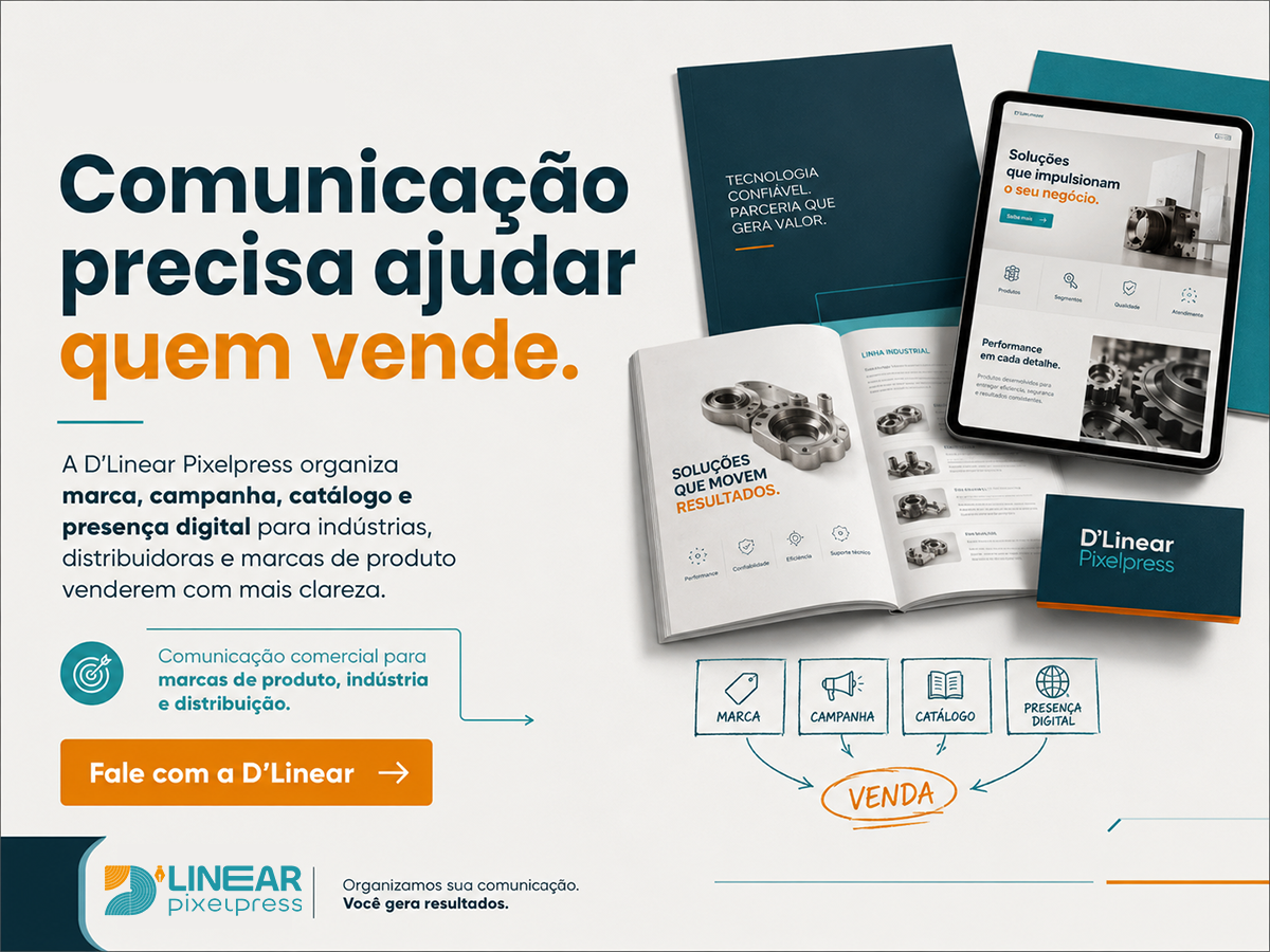 Produto bom não sustenta venda quando a apresentação é fraca – D’Linear Pixelpress